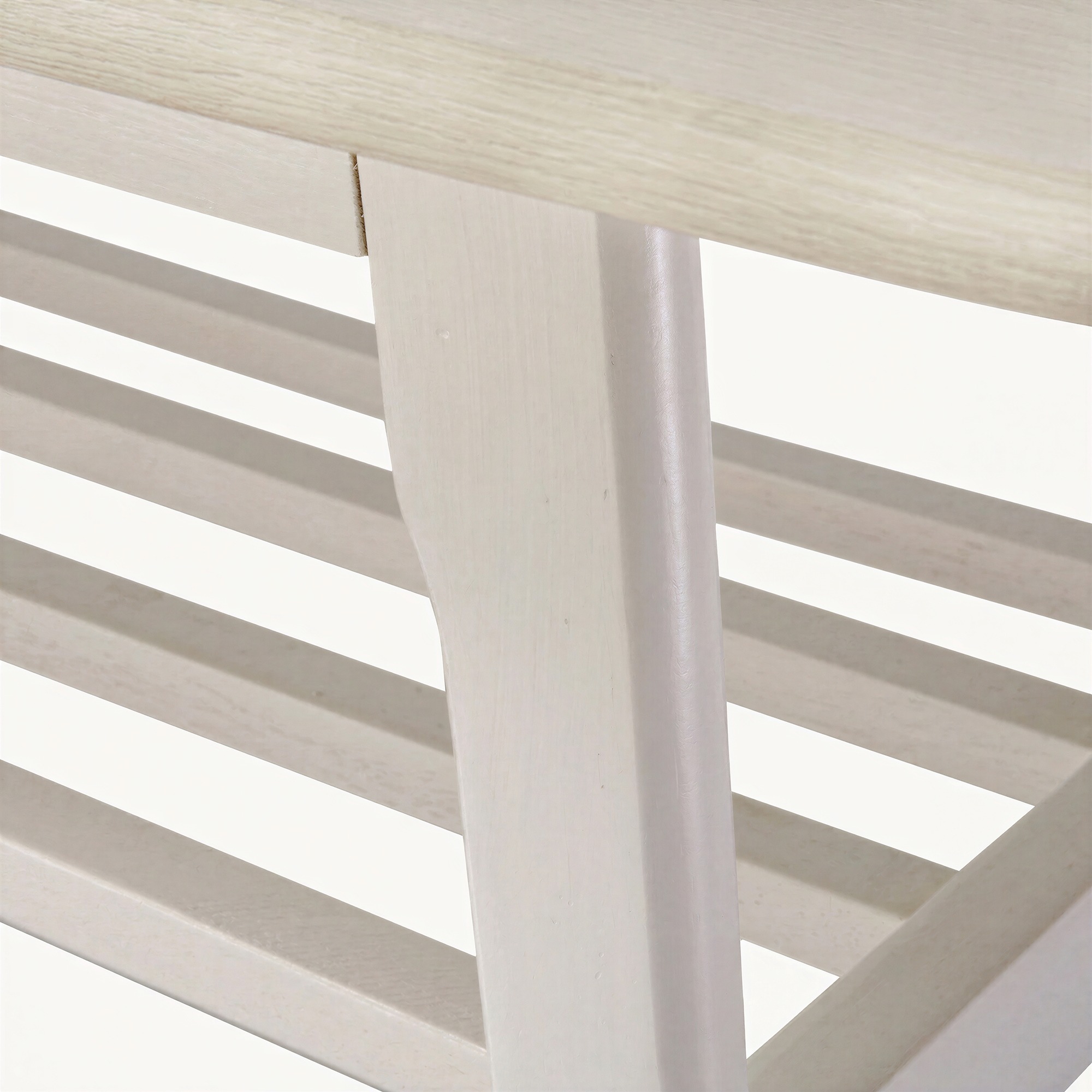 Mesa de café 'Créme' - Pigmentada blanca