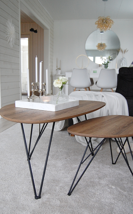 Mesa de café 'Twin' 2 partes - Natural