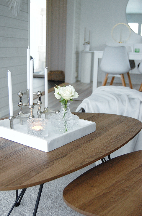 Mesa de café 'Twin' 2 partes - Natural