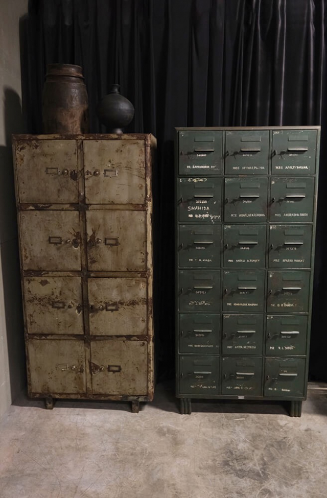 Armario 'Old locker' - Verde