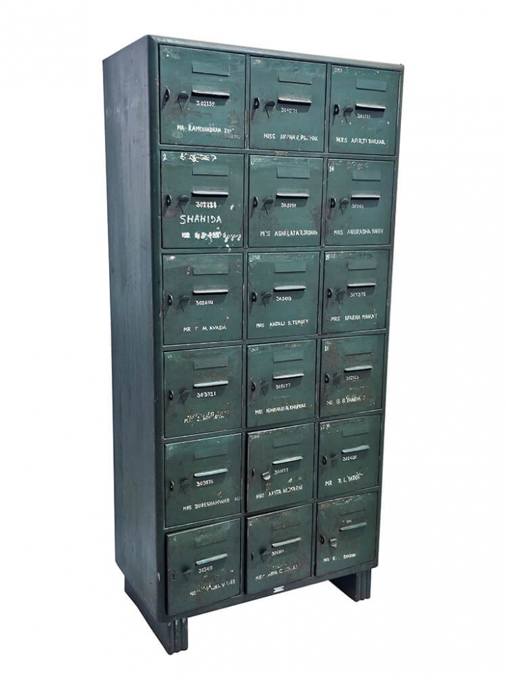 Armario 'Old locker' - Verde