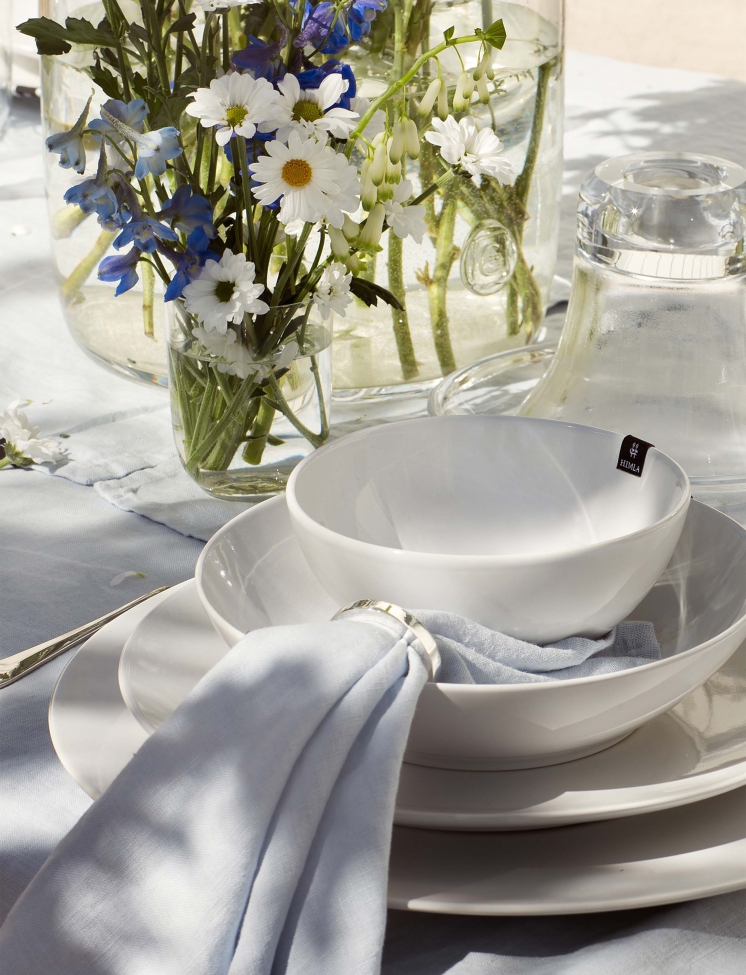 Anillo de servilleta 'Vasa' Redondo 4,7cm - Gris