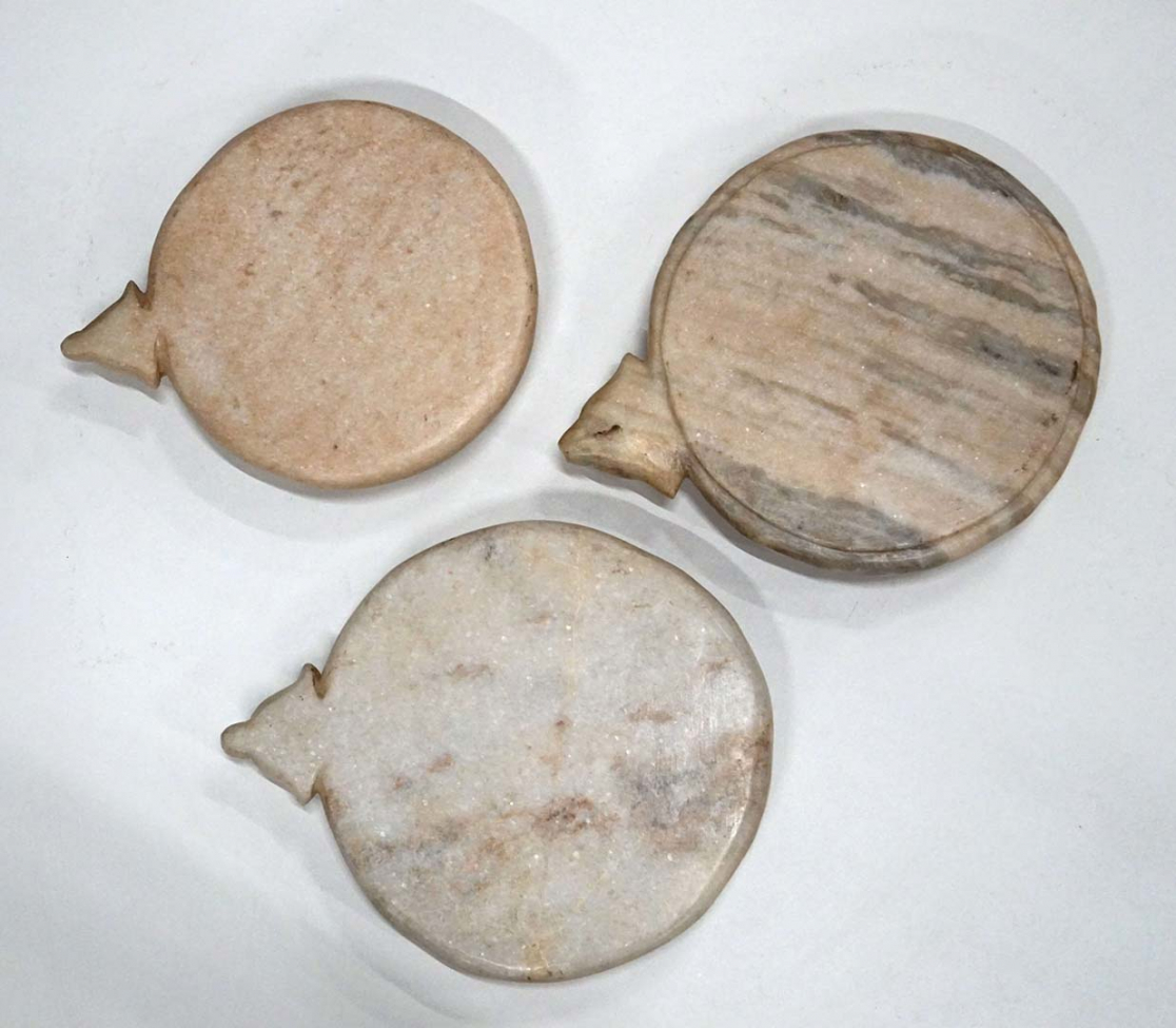 Plato de mármol 'Will' - Redondo