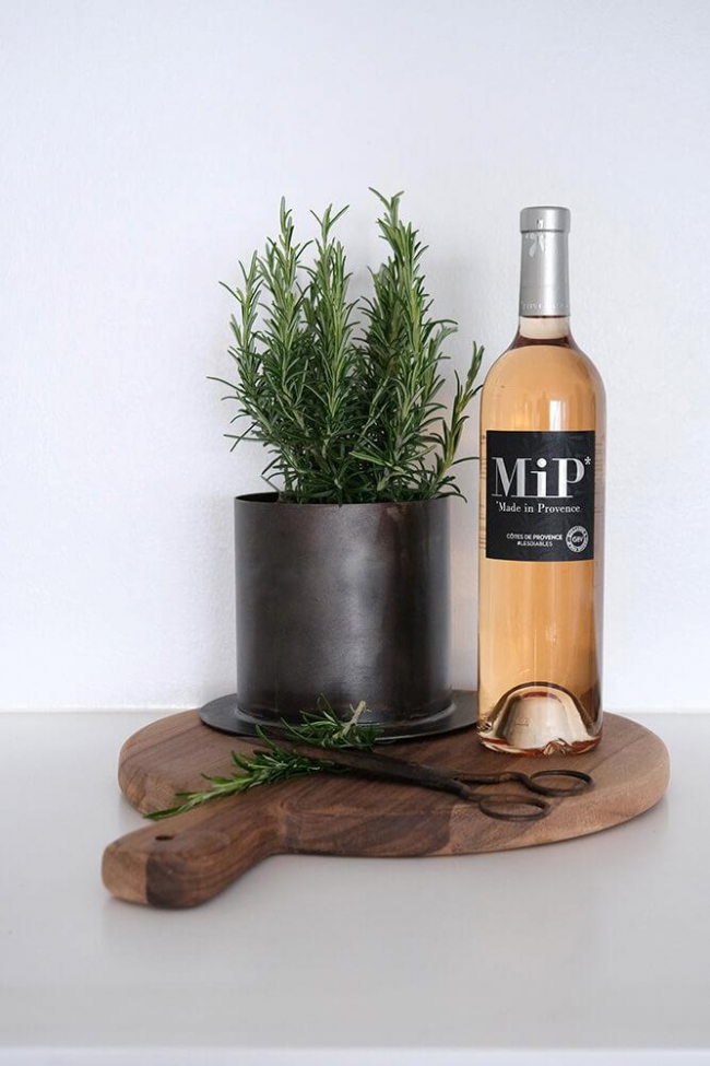 Maceta 'Fred' M - Hierro