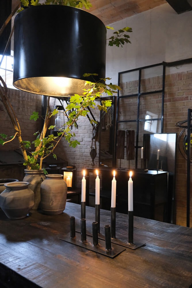 Candelabro 'Line' - Hierro