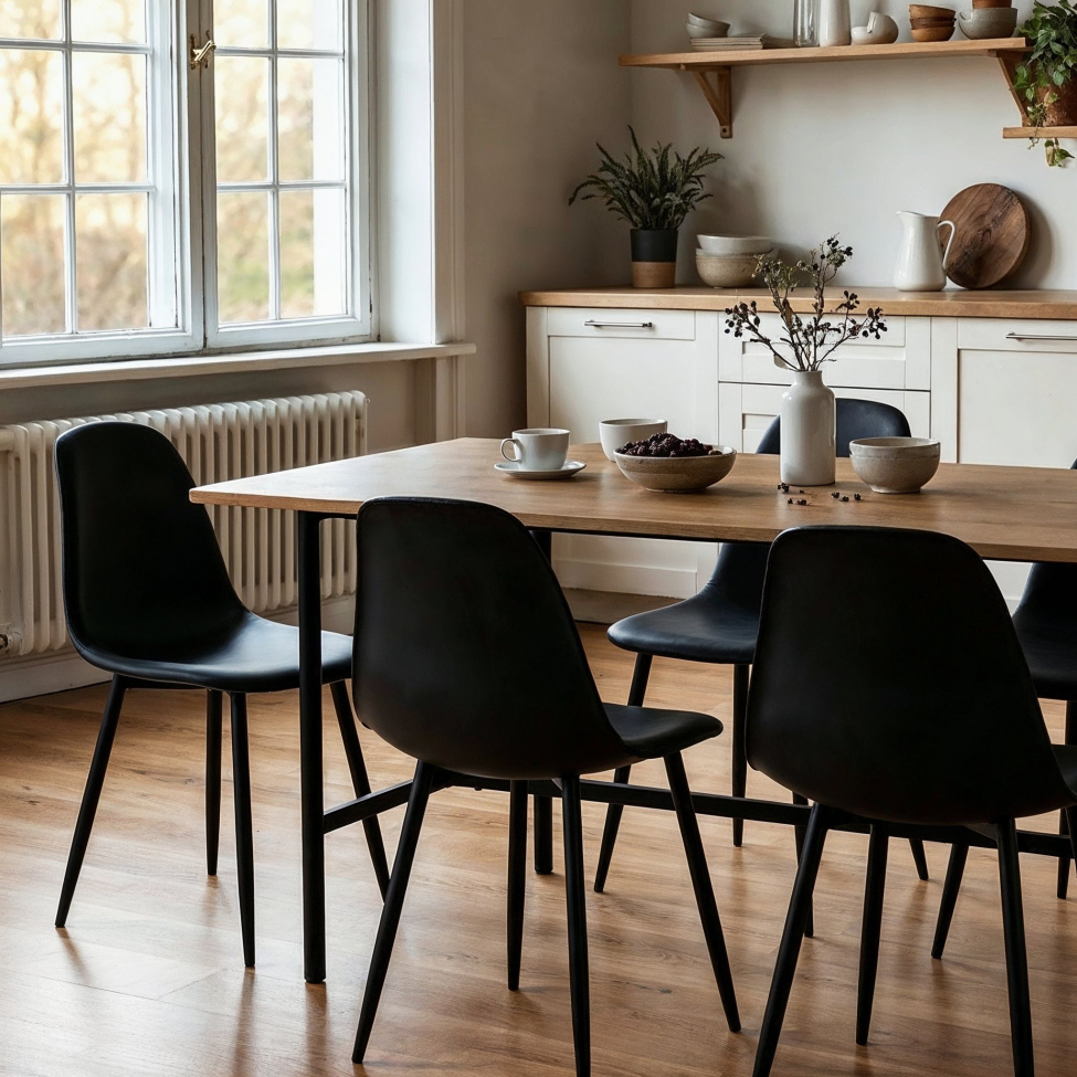 Silla 'Forma' - Negro