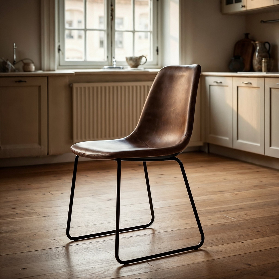 Silla 'Retro' - Marrón