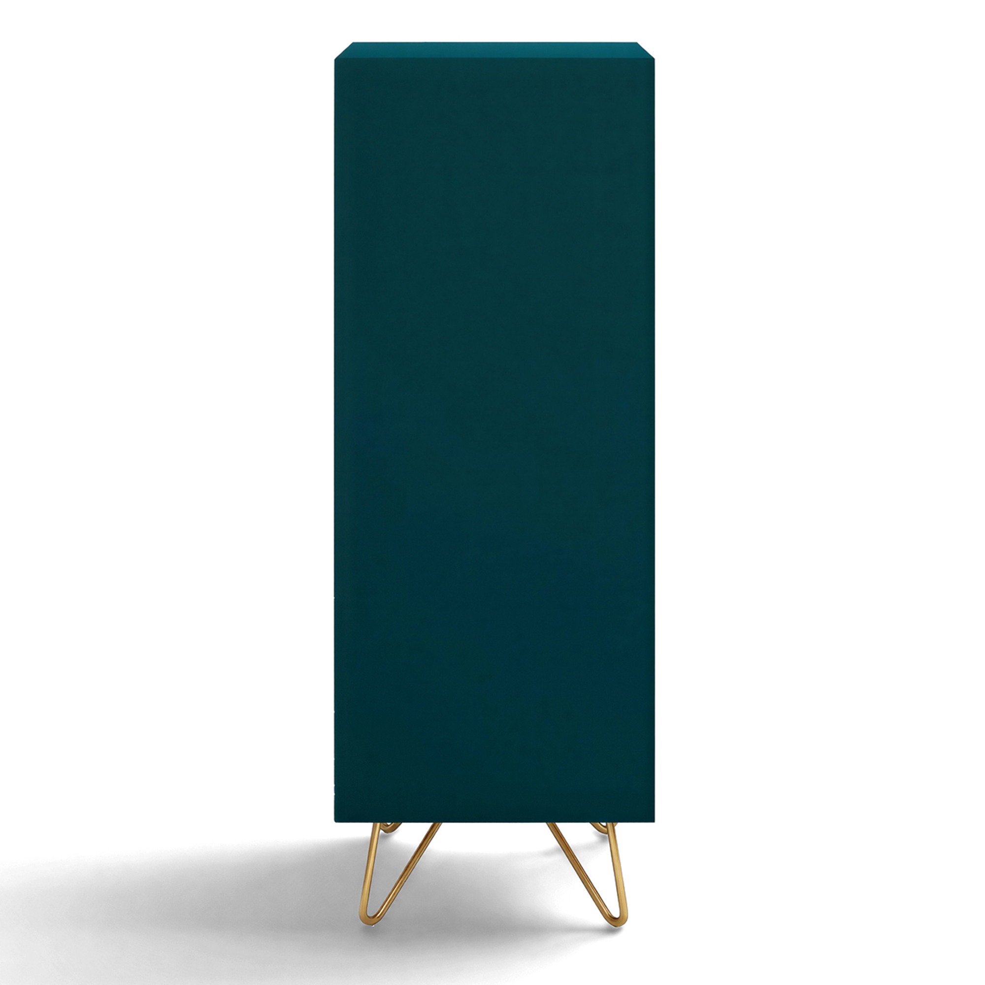 Cómoda 'Elle' 45x110 - Turquesa/Latón