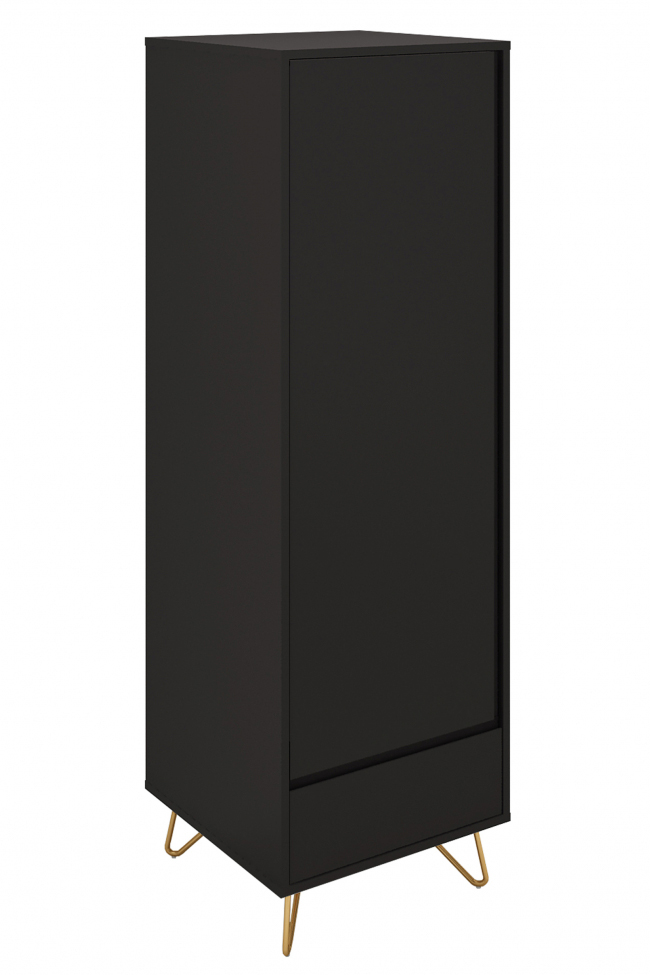 Armario 'Elle' - Negro/Mesón