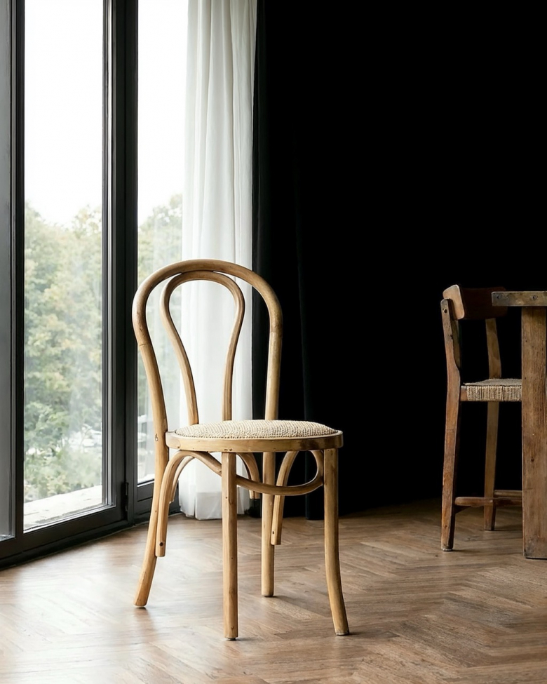 Silla 'Bistro' - Ratán/Natural