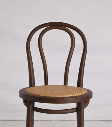 Taburete de bar 'Bistro' - Nogal/Rotén