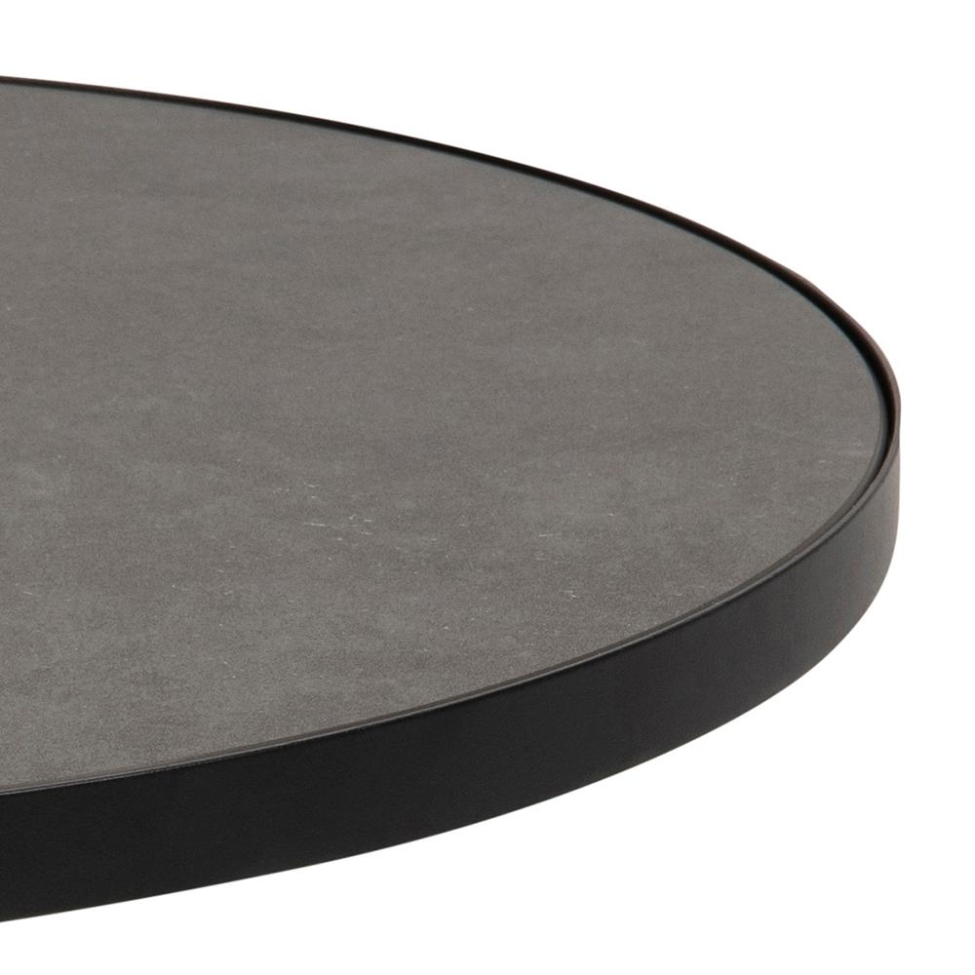Mesa de centro 'Soli' 65cm - Negro