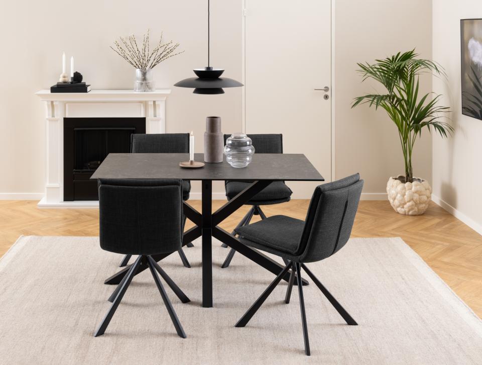 Mesa de comedor 'Heaven' 135x80cm - Negro