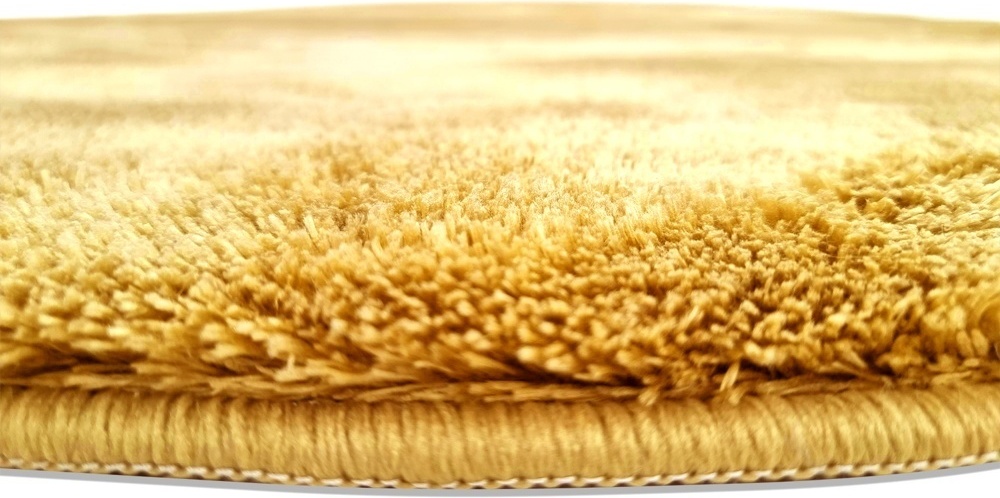Alfombra redonda 'Aranga Super Soft' - Naranja