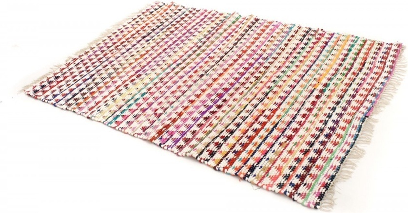 Alfombra de trapo 'Lindby' - Multicolor