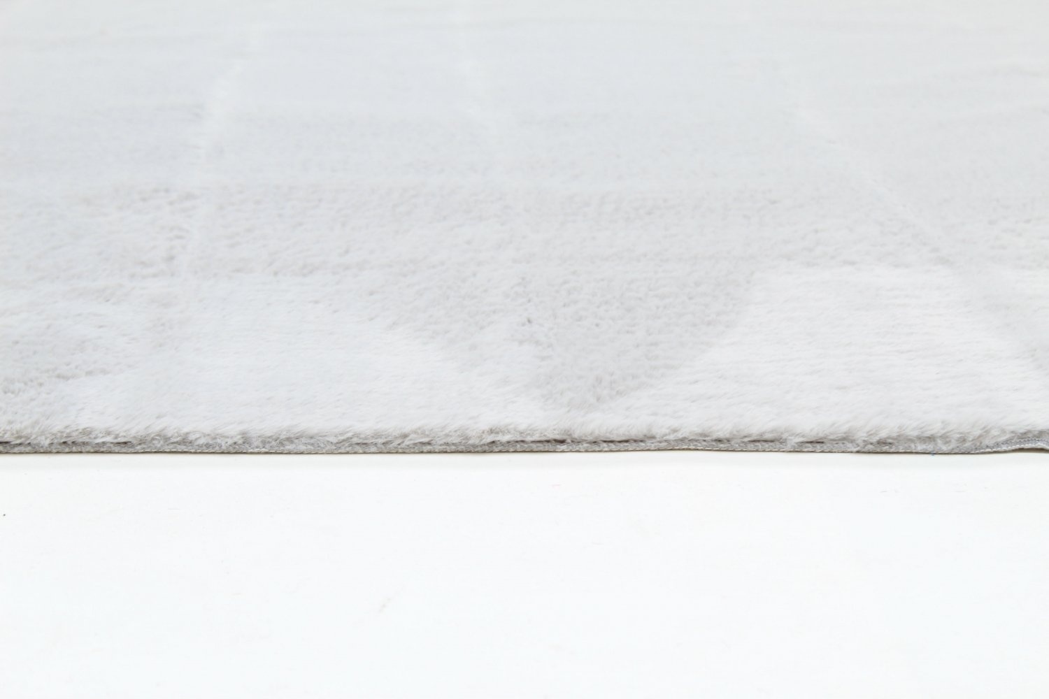 Alfombra de pelo largo 'Aranga Super Soft' - Gris