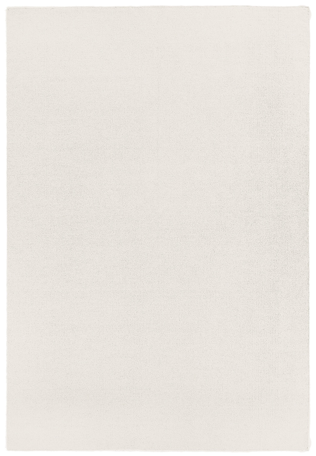 Alfombra redonda 'Hamilton' - Blanco