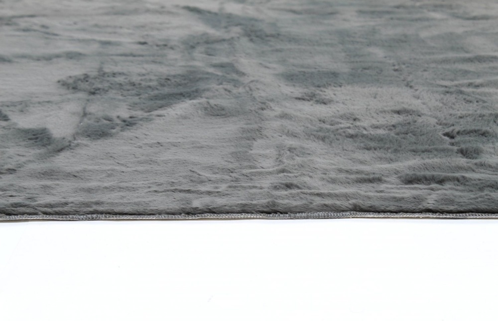 Alfombra de pelo largo 'Aranga Super Soft' - Antracita