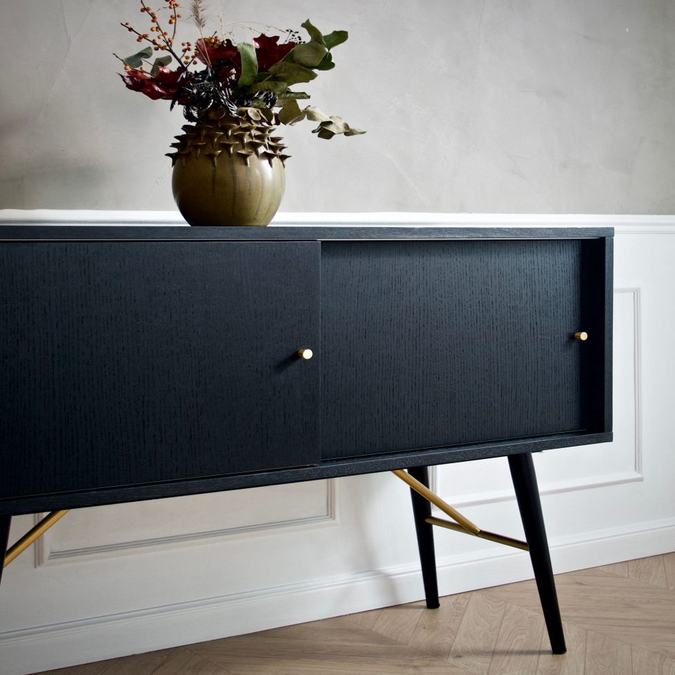 Mesa auxiliar 'Dawn' - Negro