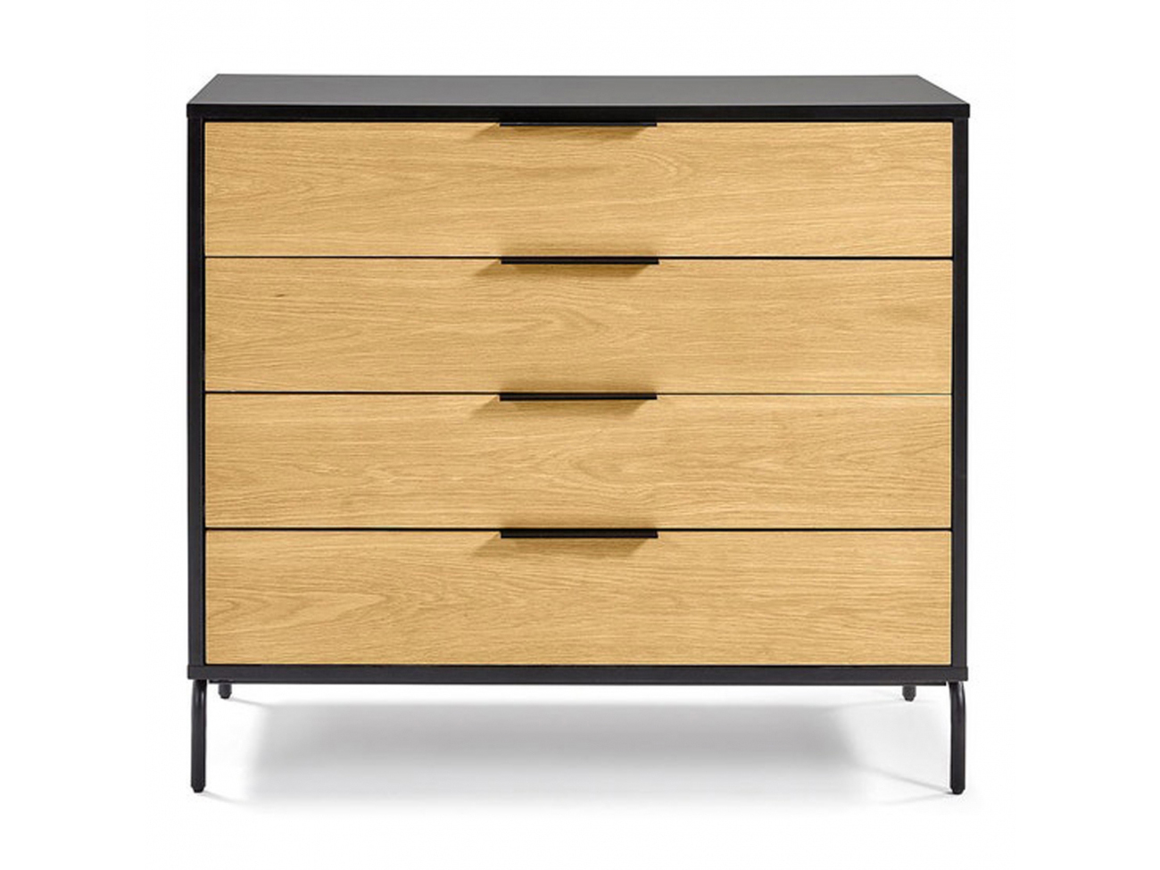 Cómoda 'Koln' - Roble/Negro