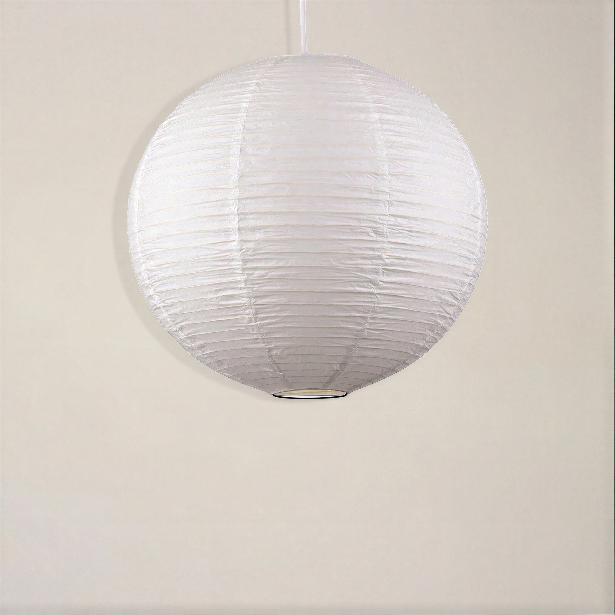 Lámpara de arroz 'Lycka' - Blanca 50cm