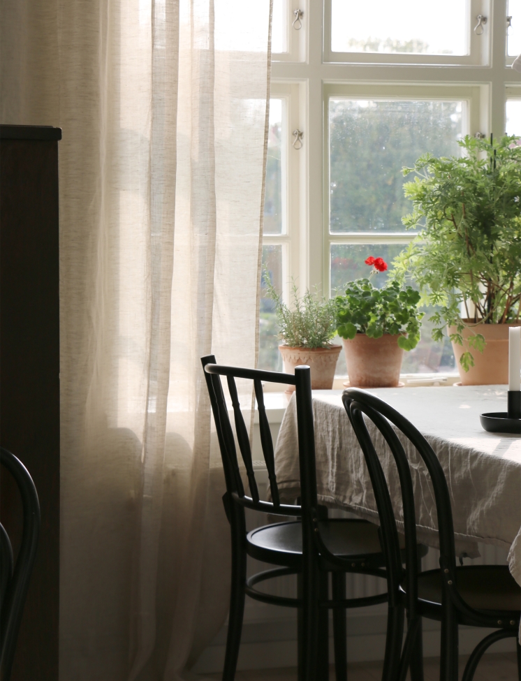 Cortina con cinta fruncida 'Dalsland' 145x290 - Natural