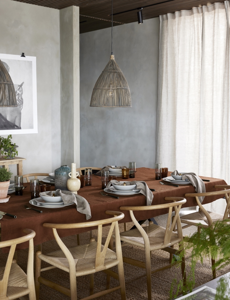 Cortina 'Sunshine' 140x250 - Natural claro