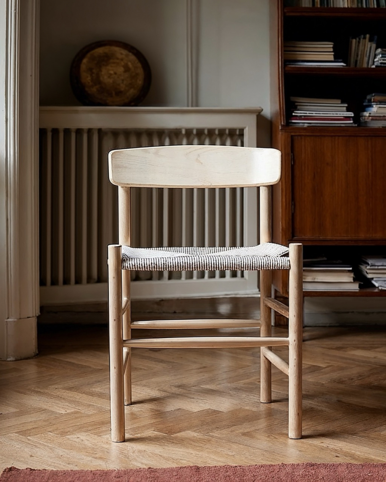 Silla 'Alfors' - Pigmentada blanca