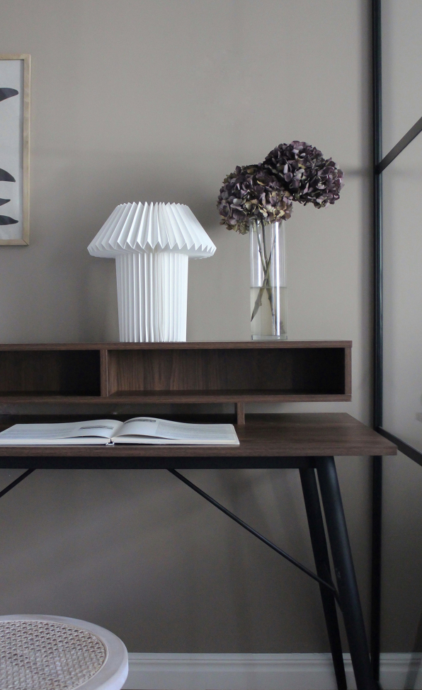 Escritorio 'Aspa' - Nogal/Natural