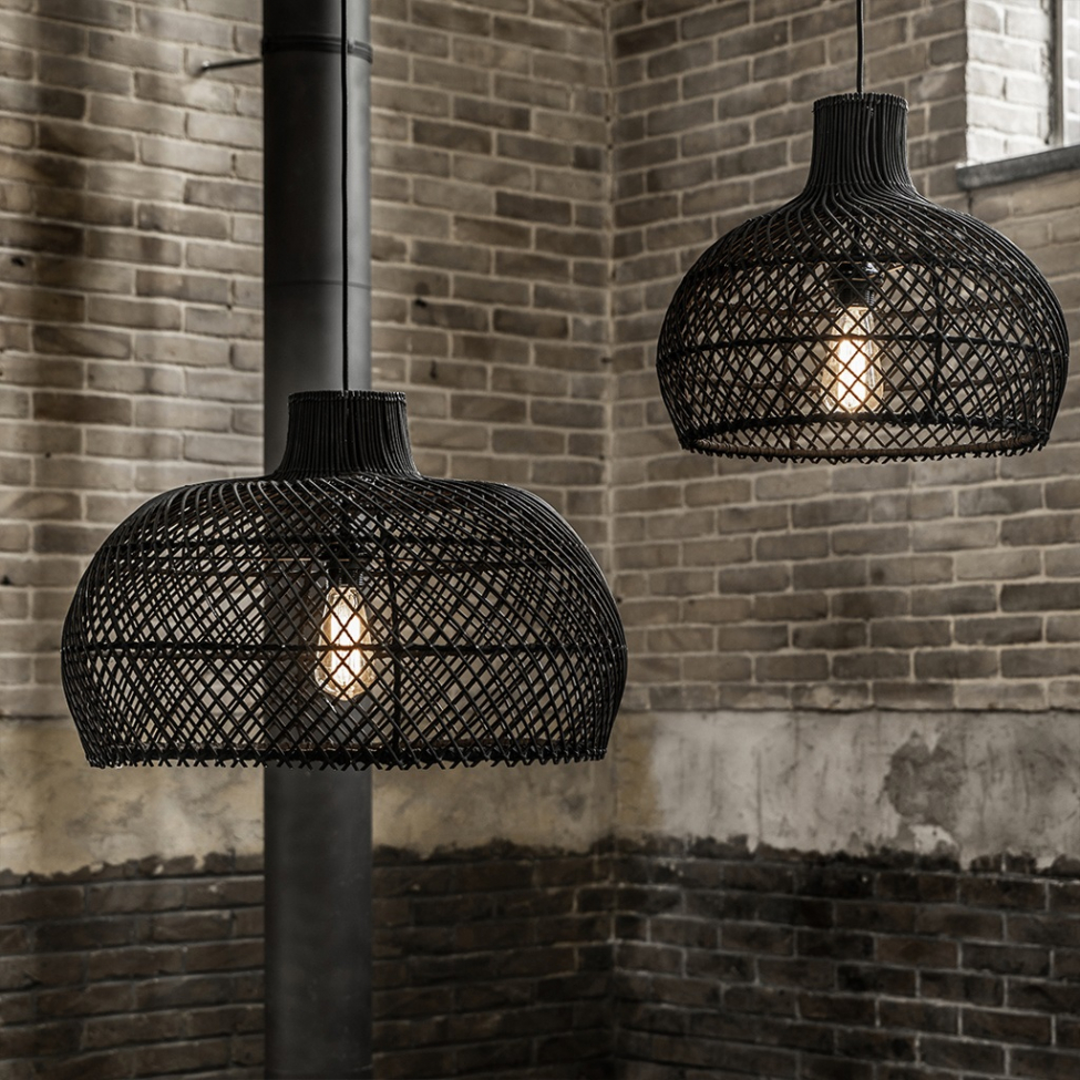 Lámpara de techo 'Maze' S - Negra