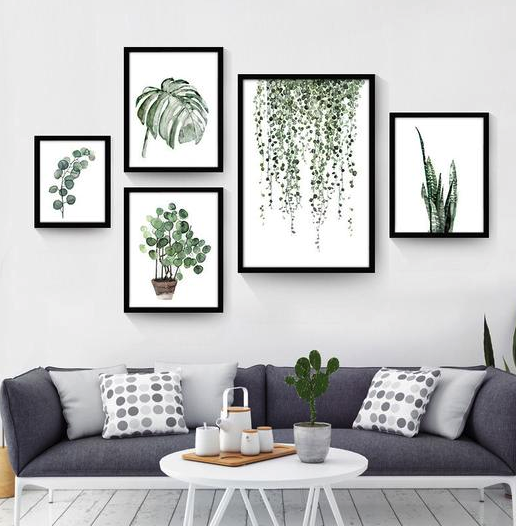 Póster de lienzo L - Planta tropical 10