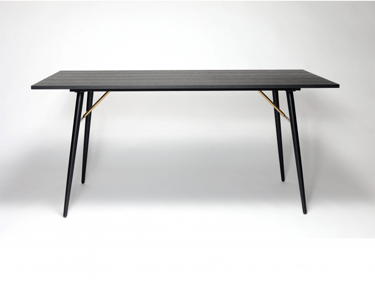 Mesa de comedor 'Lux' 160x90cm - Negro/Mesón