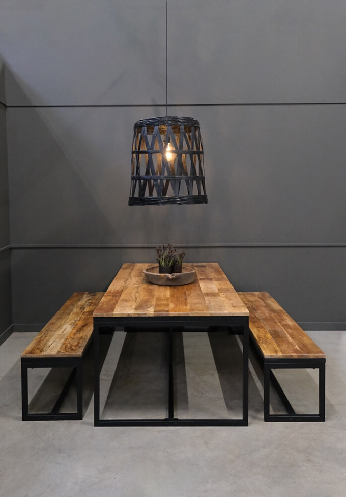 Mesa de comedor 'Ronaldo' 200x100cm - Madera