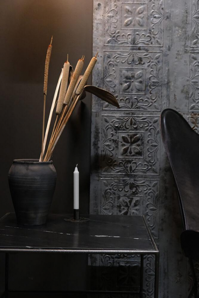 Mesa de café 'Jamie' - Hierro/Negro