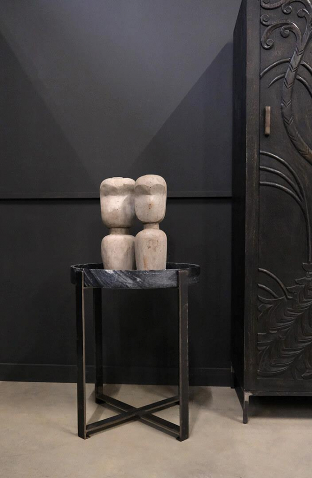 Mesa de mármol 'Harvard' - Negro