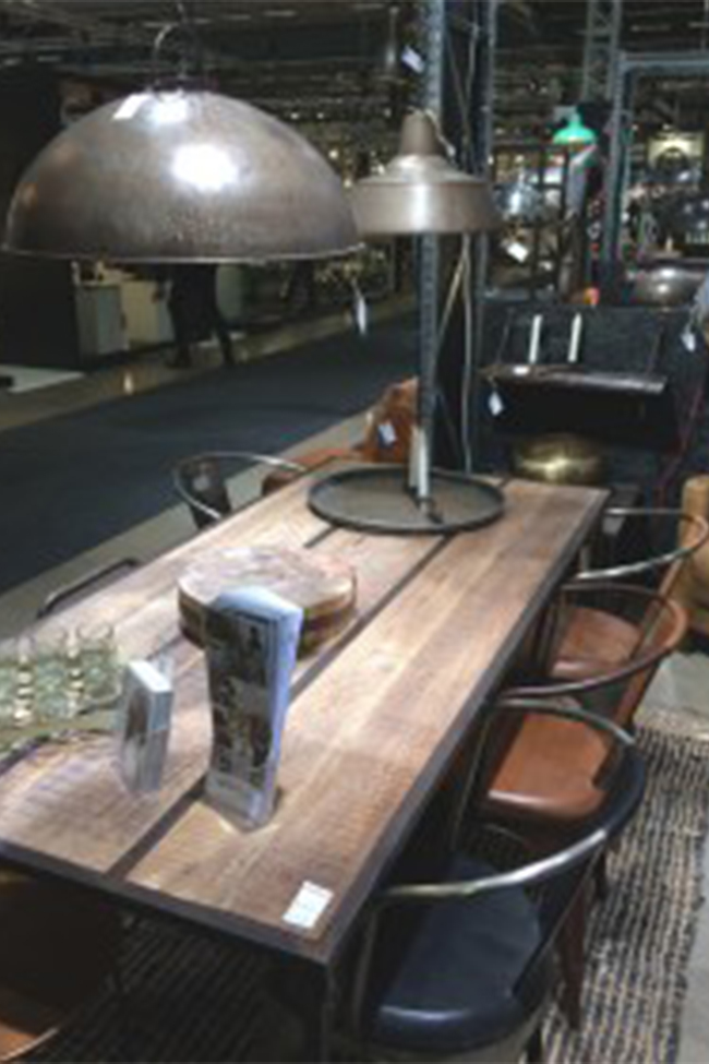 Lámpara de fábrica 'Thormann' - Pintura/Hierro