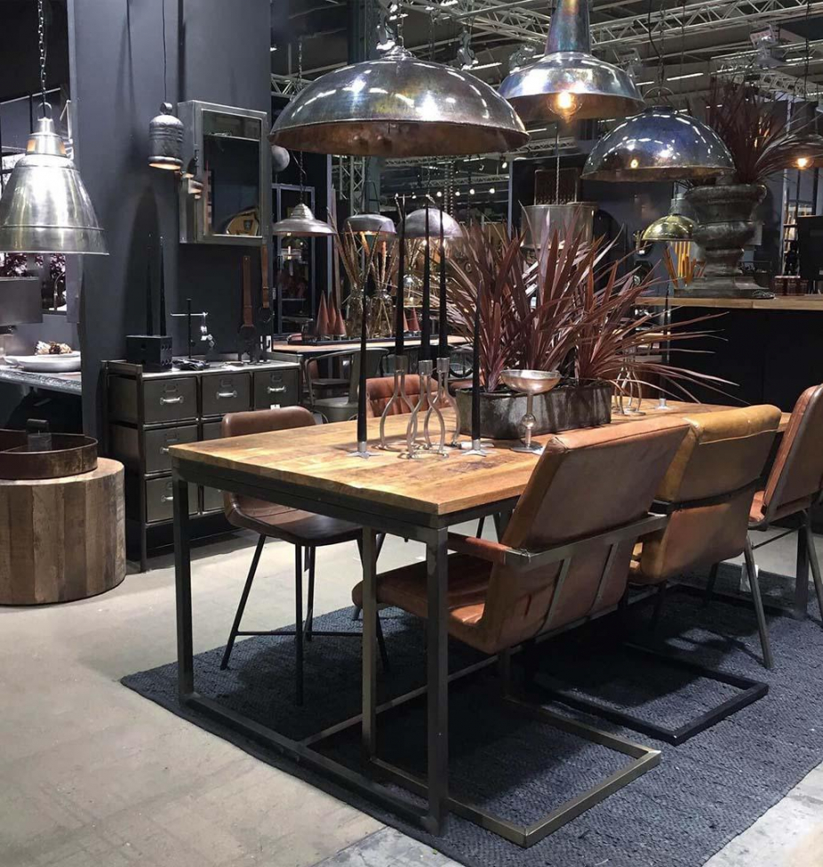 Lámpara de fábrica industrial 'Thormann' - Cielo nocturno