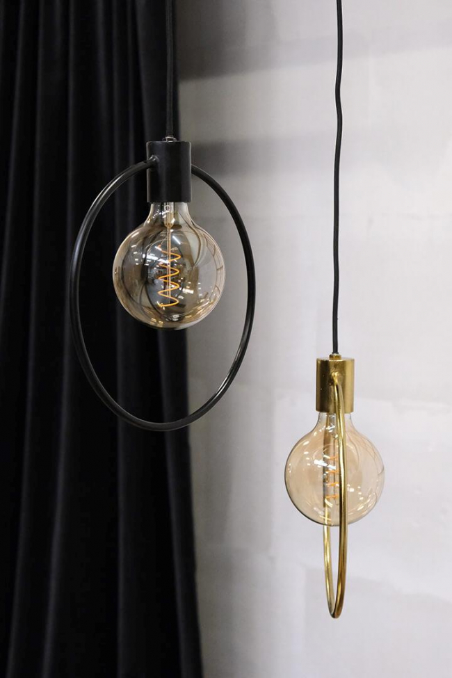 Lámpara de techo 'Oslo' - Negra