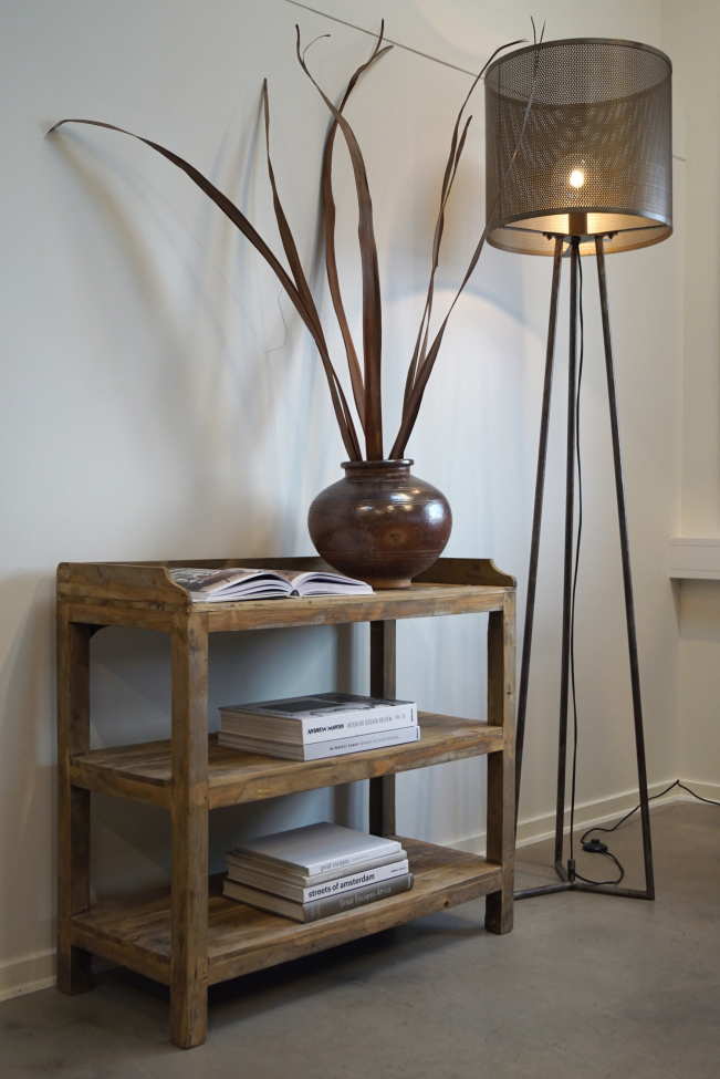 Lámpara de pie 'Raw' - Metal