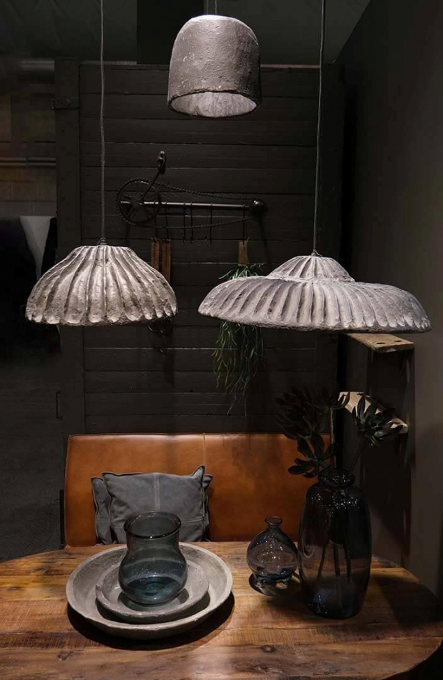 Lámpara de techo 'Adab' - Gris