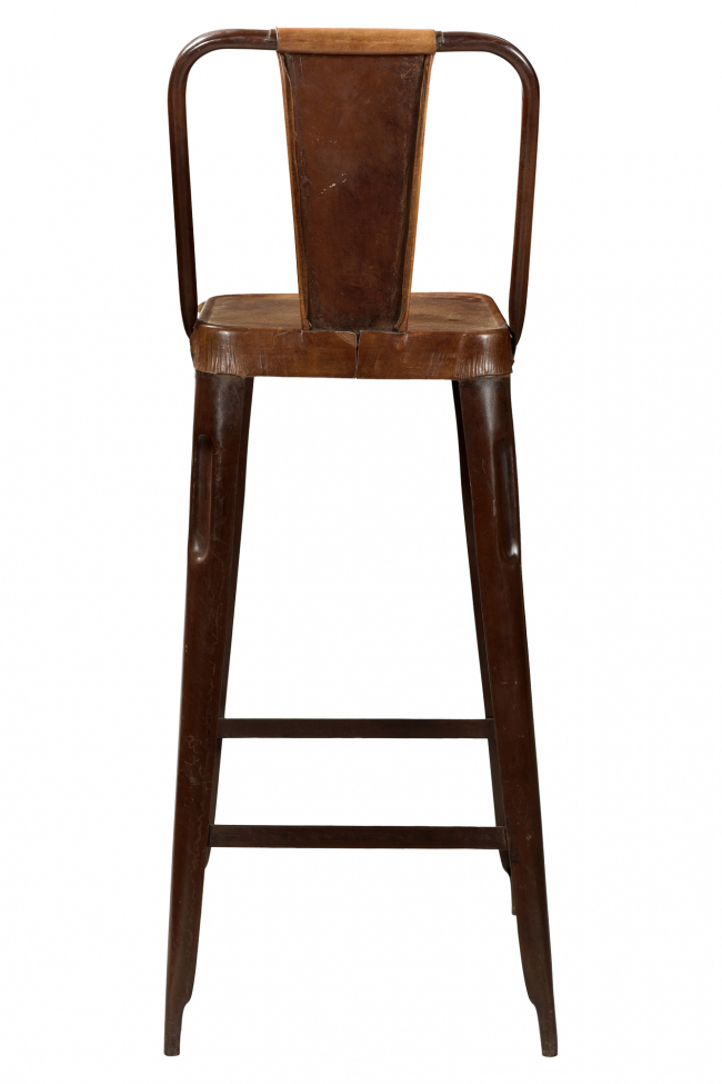 Taburete 'Cope' - Asiento de Cuero 2