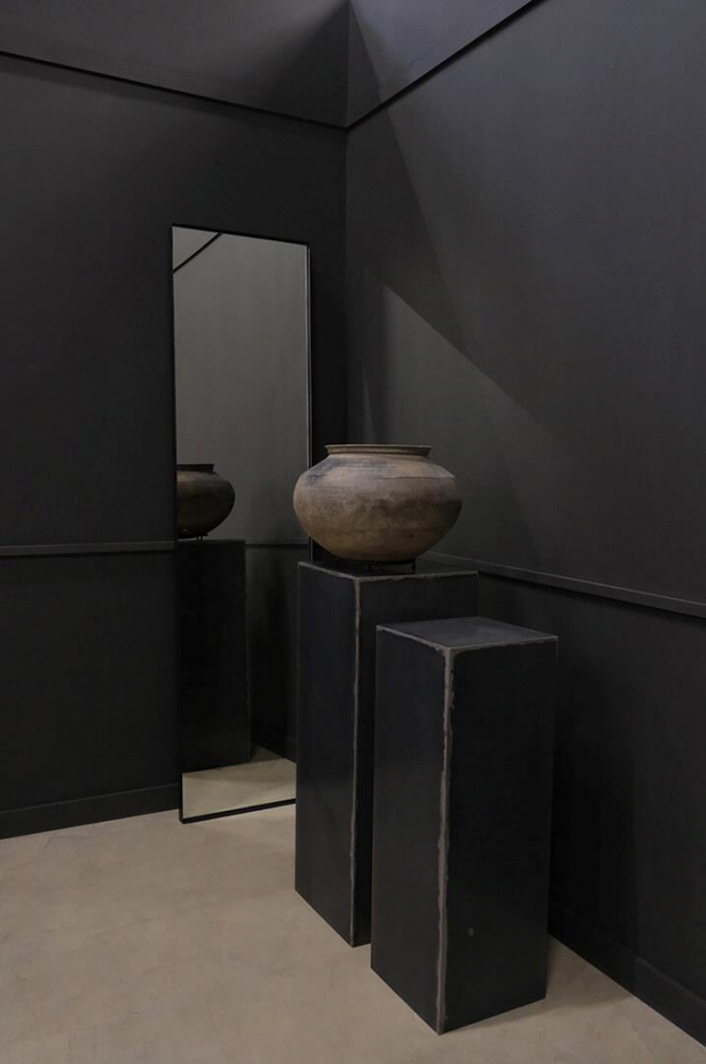 Espejo de pie 'Alex' - Negro