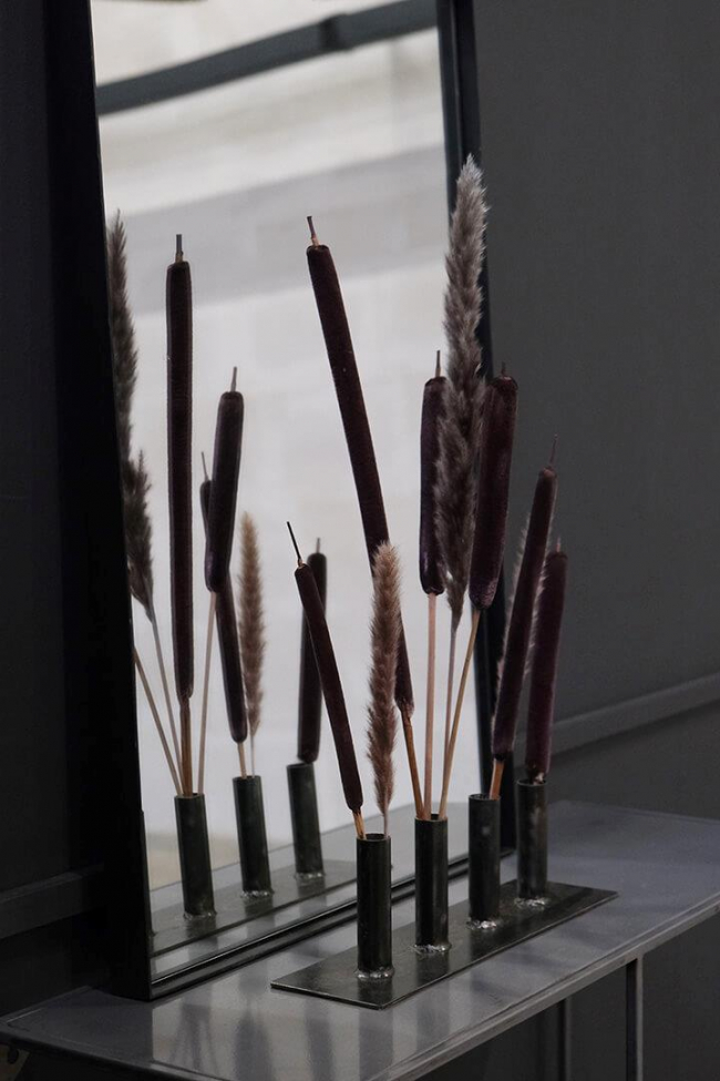 Espejo de pared 'Alex' - Negro