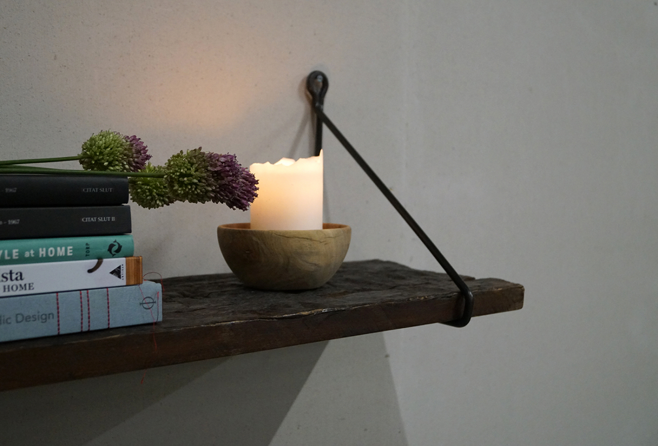 Estante 'Adel' Vintage - Madera/Mesón