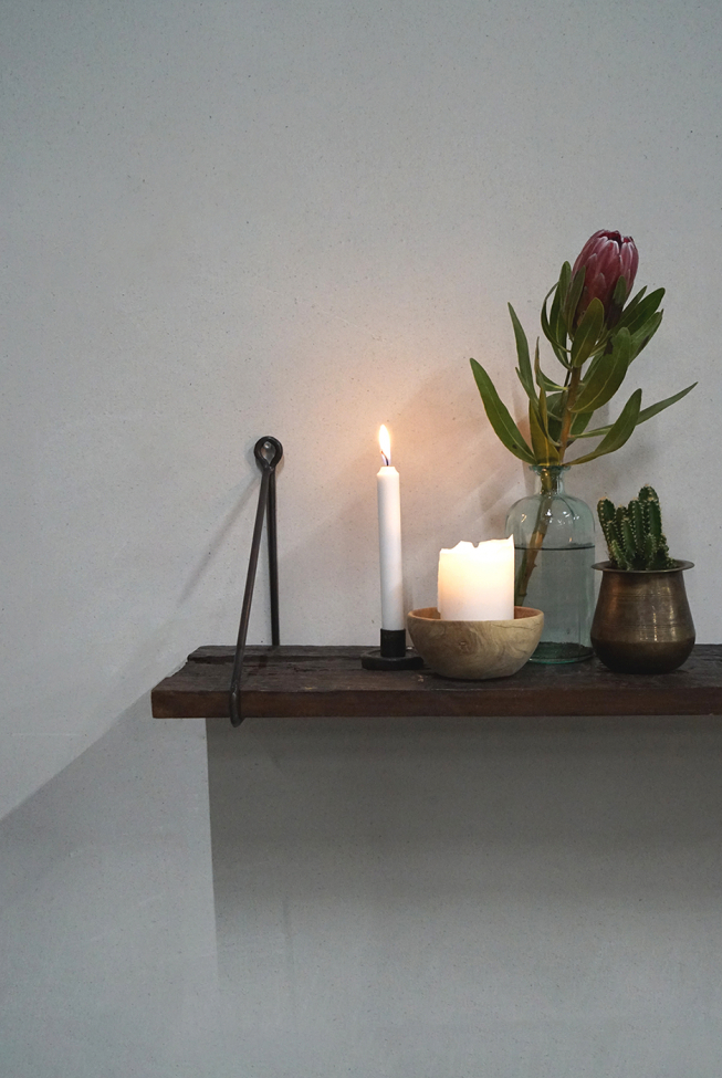 Estante 'Adel' Vintage - Madera/Mesón