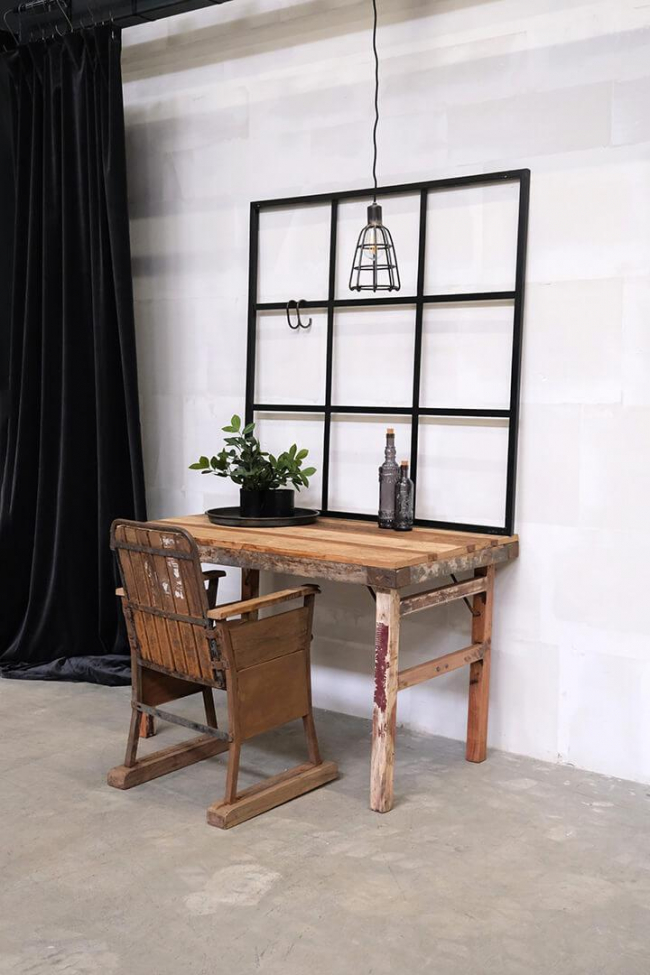 Pared industrial 'New York' S - Negro