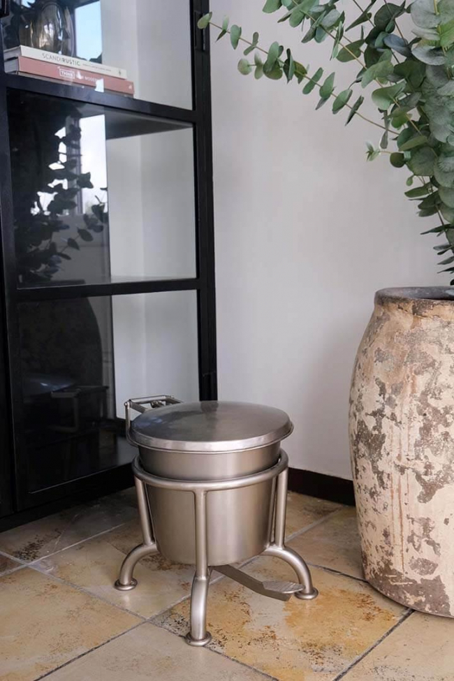 Cubeta de pedal 'Klapp' - Hierro