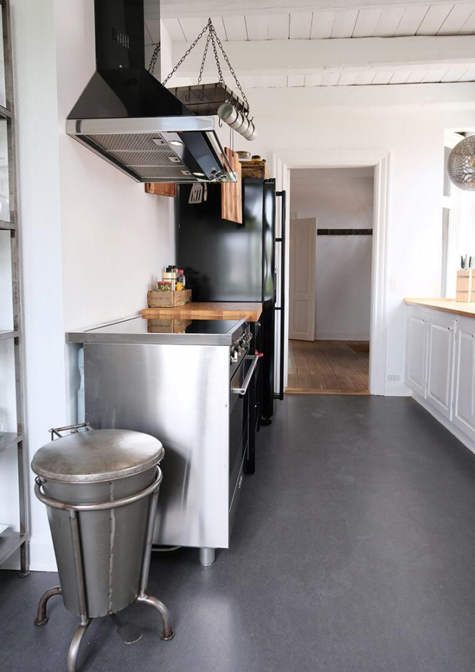 Cubeta de pedal 'Klapp' - Hierro