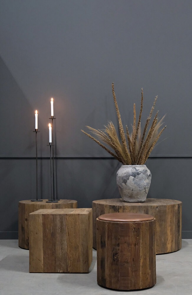 Candelabro 'Dean' L - Hierro