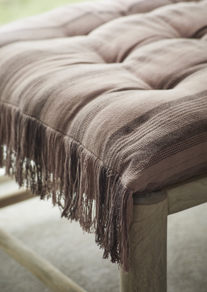 Banco de madera 'Madera de mango' 140 cm - Natural